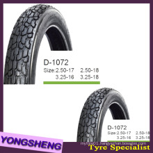 Black Air Tire 2.75-17 with Popular Pattern